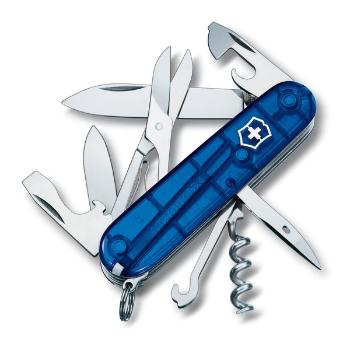 Nůž Victorinox CLIMBER transparentní modrá 1.3703.T2B1