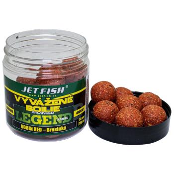 Jet fish vyvážené boilie legend range robin red brusinka 250 ml - 20 mm