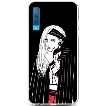 TopQ Samsung A7 silikon Dark Girl 42688 (Sun-42688)