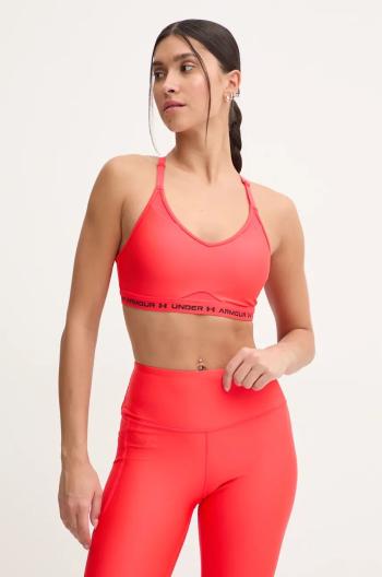 Sportovní podprsenka Under Armour Crossback červená barva, 1386424