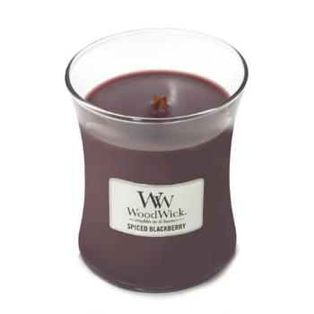 WoodWick Vonná svíčka váza Spiced Blackberry 275 g