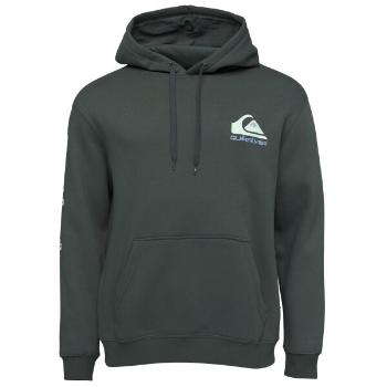 Quiksilver OMNI LOGO Pánská mikina, tmavě šedá, velikost