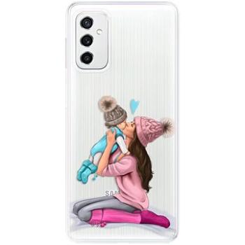 iSaprio Kissing Mom pro Brunette and Boy pro Samsung Galaxy M52 5G (kmbruboy-TPU3-M52_5G)