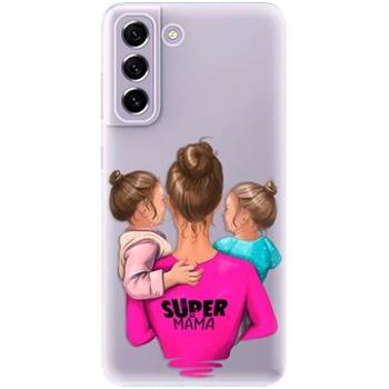 iSaprio Super Mama - Two Girls pro Samsung Galaxy S21 FE 5G (smtwgir-TPU3-S21FE)