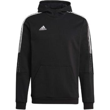 adidas TIRO 21 HOODIE Pánská mikina, černá, velikost