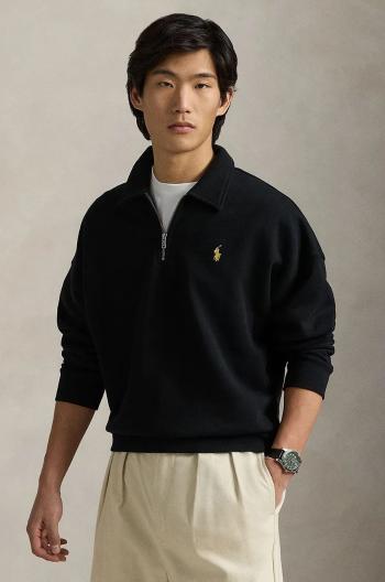 Bavlněný svetr Polo Ralph Lauren černá barva, 710961601