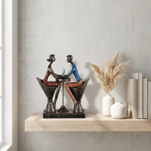 Gilde Dekorativní soška Stůl pro dva