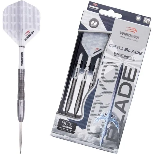 Windson CRYO BLADE 22 G Steelové šipky, stříbrná, velikost