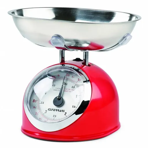 Mechanická kuchyňská váha ASKA 22 cm, červená, G3Ferrari