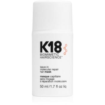 K18 Molecular Repair Hair Mask bezoplachová vlasová péče 50 ml