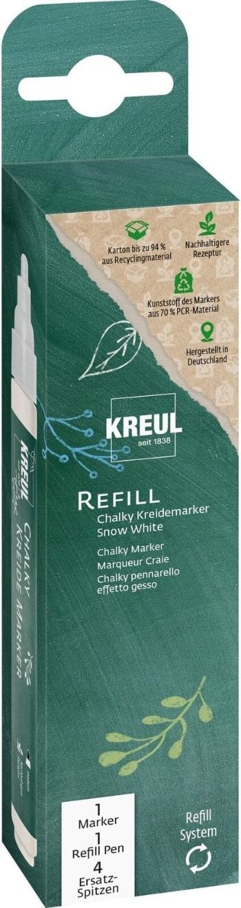 Kreul 22710 Náplň do křídového fixu White 4 x 25 ml