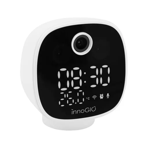 InnoGIO GIOsafety Domácí Smart Wi-fi kamera Clock