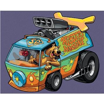 Scooby a dodávka Mystery Machine (Scooby Doo), 40×50 cm, bez rámu a bez vypnutí plátna (6063870)