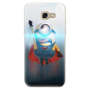 Odolné silikonové pouzdro iSaprio - Mimons Superman 02 - Samsung Galaxy A5 2017