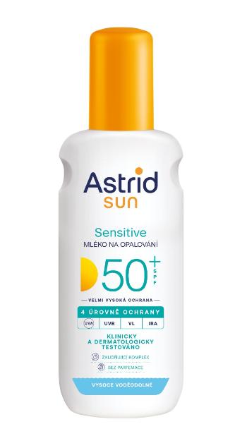 Astrid SUN Sensitive Mléko na opalování SPF50+ sprej 150 ml