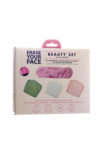 Sada na čištění obličeje Erase Your Face Beauty Set