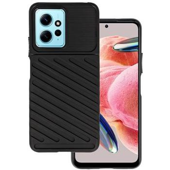 TopQ Kryt Thunder Xiaomi Redmi Note 12 černý 95595 (95995)