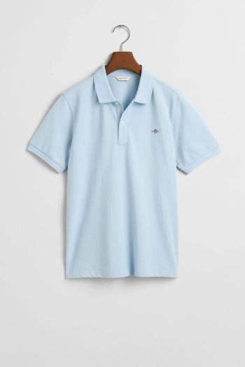 POLOKOŠILE GANT SHIELD SS PIQUE CALMING BLUE