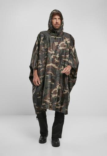 Brandit Ripstop Poncho woodland - UNI