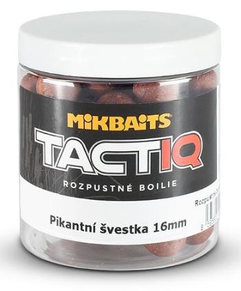 Mikbaits rozpustné boilies tactiq pikantní švestka 250 ml - 16 mm