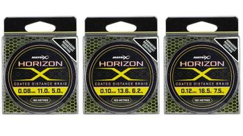 Matrix splétaná šňůra horizon x coated braid 150 m - 0,08 mm 5 kg