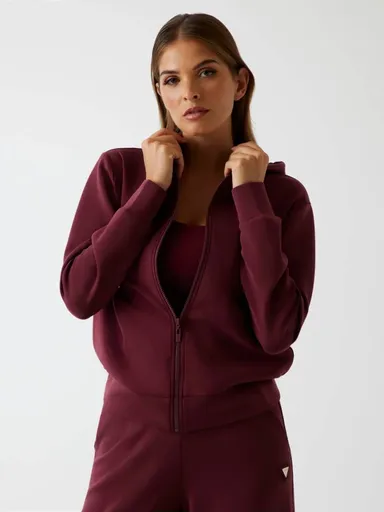 Guess dámská vínová mikina V4YQ06KCAY2 XS