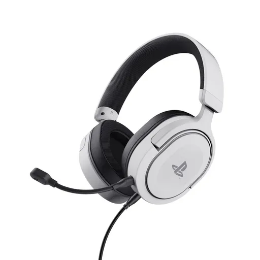 TRUST sluchátka GXT 498 FORTA PS5 Gaming Headset - Sony Licensed - white