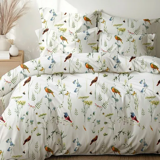 Stanex Bavlněné povlečení Příroda, 140 x 200 cm, 70 x 90 cm