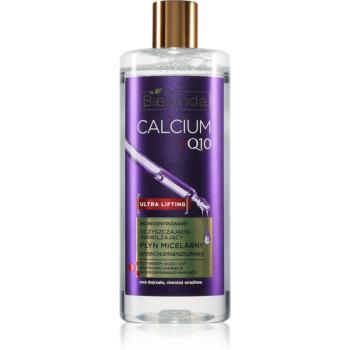 Bielenda Calcium + Q10 Concentrated cleansing and moisturizing micellar fluid čisticí micelární emulze s protivráskovým účinkem 500 ml