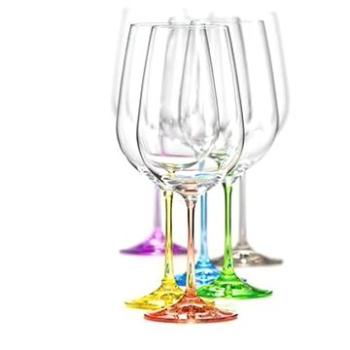 Crystalex Sada sklenic na červené víno 6 ks 550 ml RAINBOW (8593401792848)