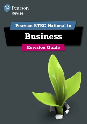 Pearson REVISE BTEC National Business Revision Guide inc online edition - for 2025 exams - Jon Sutherland, Steve Jakubowski, Diane Sutherland