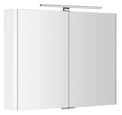 SAPHO LUCIE galerka s LED osvětlením, 86x70x17cm, bílá LU085-0030