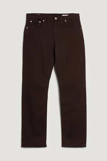 DŽÍNY GANT REG MOLESKIN JEANS DEEP BROWN