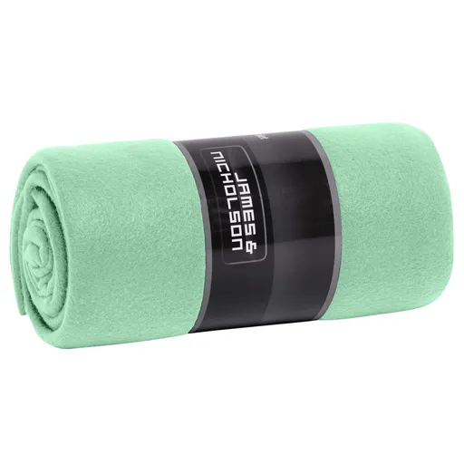 James & Nicholson (Daiber) Fleecová deka JN1901 - Jemně zelená / zelená