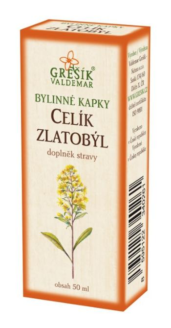 Valdemar Grešík Grešík Celík zlatobýl bylinné kapky 50 ml