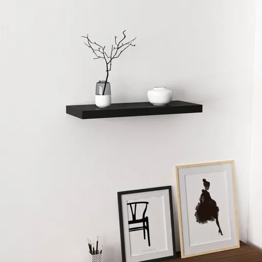 Nástěnná police Gizli 60 - Black