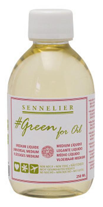 Medium pro olej Sennelier Green for Oil 250ml