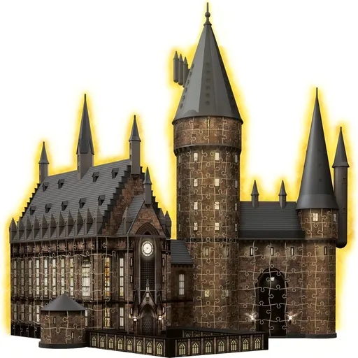 Ravensburger 115501 Harry Potter Bradavický hrad Velká síň Noční edice 540 dílků