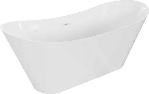 MEXEN/S Celia vana volně stojící 170 x 75, bílá, sifon a přepad bílá 52331707500-20