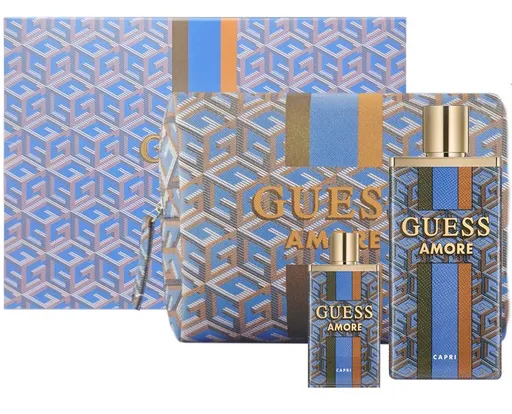 Guess Amore Capri - EDT 100 ml + EDT 7,5 ml + kosmetická taška