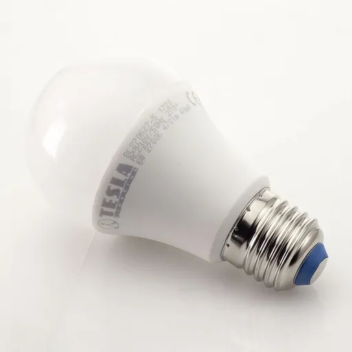 TESLA - LED BL270640-5, žárovka BULB E27, 6W, 230V, 470lm, 25 000h, 4000K stude