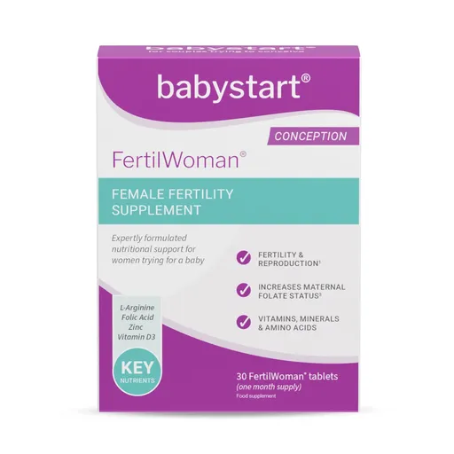 Babystart FertilWoman vitamíny pro ženy s kyselinou listovou 30 tbl. 1 balení: 1x 30 tablet