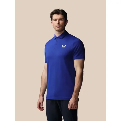CASTORE ESSENTIAL SS POLO Pánské polo triko, modrá, velikost