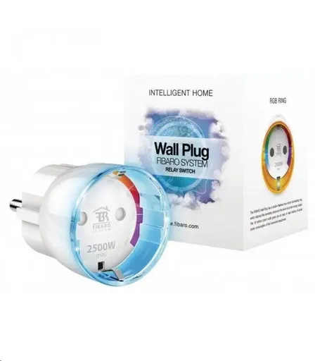 FIBARO Inteligentní zásuvka - FIBARO Wall Plug type F