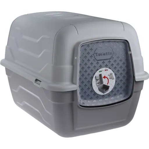 Toaleta pro kočky Pets, 52 x 40 x 40 cm, s lopatkou