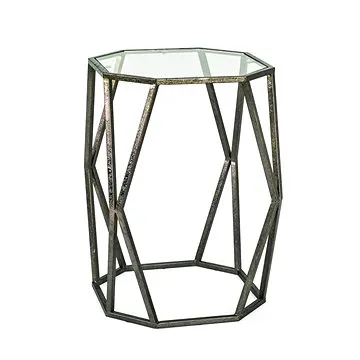 Konferenční stůl Derek, 50 cm, antická bronzová (HA00276)