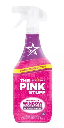 Stardrops Pink Stuff Window Cleaner Vinegar čistič oken a skel 850 ml
