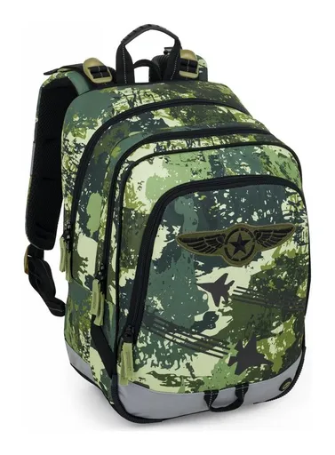 Batoh do školy Bagmaster ALFA 25 B Fighter Jets