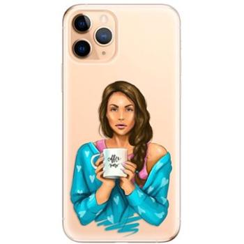 iSaprio Coffe Now - Brunette pro iPhone 11 Pro (cofnobru-TPU2_i11pro)