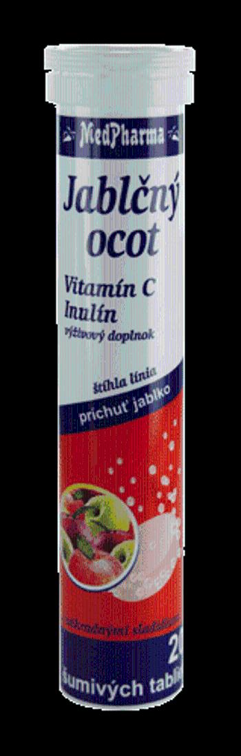 Medpharma  Jablčný ocot+vitamín C+inulín 20 eff